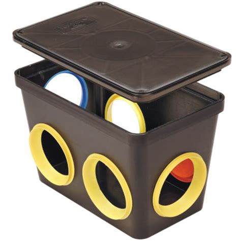 plastic septic distribution box|6 outlet distribution box septic.